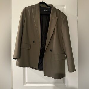Zara Khaki Jacket